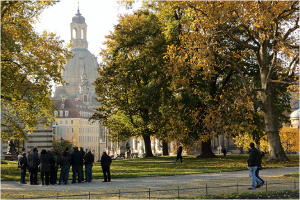 Ein Herbsttag in Dresden
